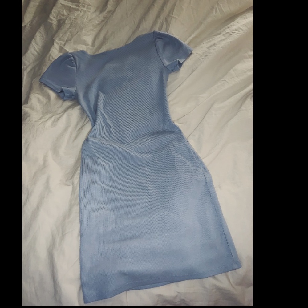 Blue dress🤍